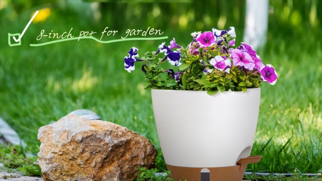 Amazon.com : montresor 12/10/8 Inch Self Watering Pots for Indoor